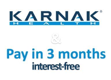Buy and pay in 3 monthly interest-free instalments!