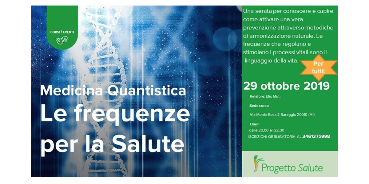 Convegno “Le frequenze per la Salute”