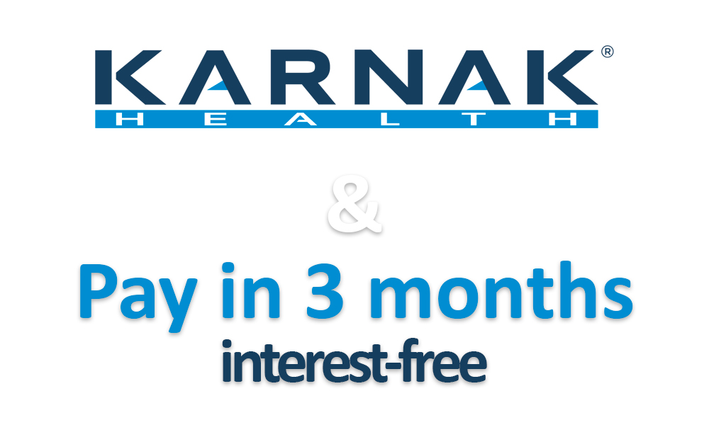 Buy and pay in 3 monthly interest-free instalments!