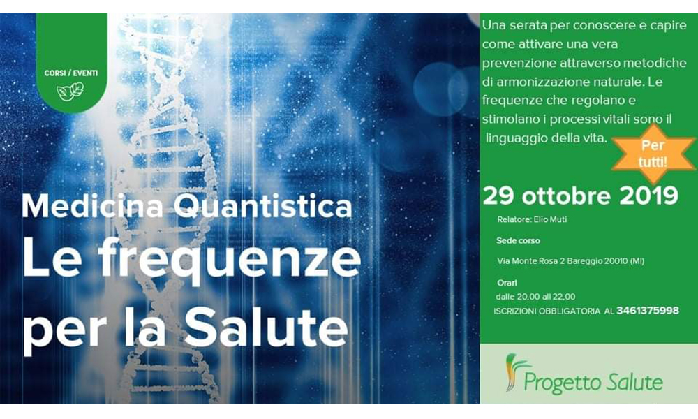 Convegno “Le frequenze per la Salute”